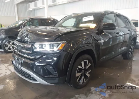 2022 Volkswagen Atlas Cross Sport 2.0T Se из США, поврежденный, VIN 1V2DC2CAXNC223174